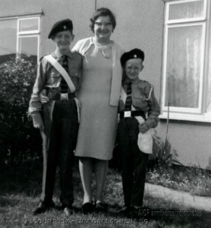 Irene Gallagher with Jim & Ray ,Milton Grove